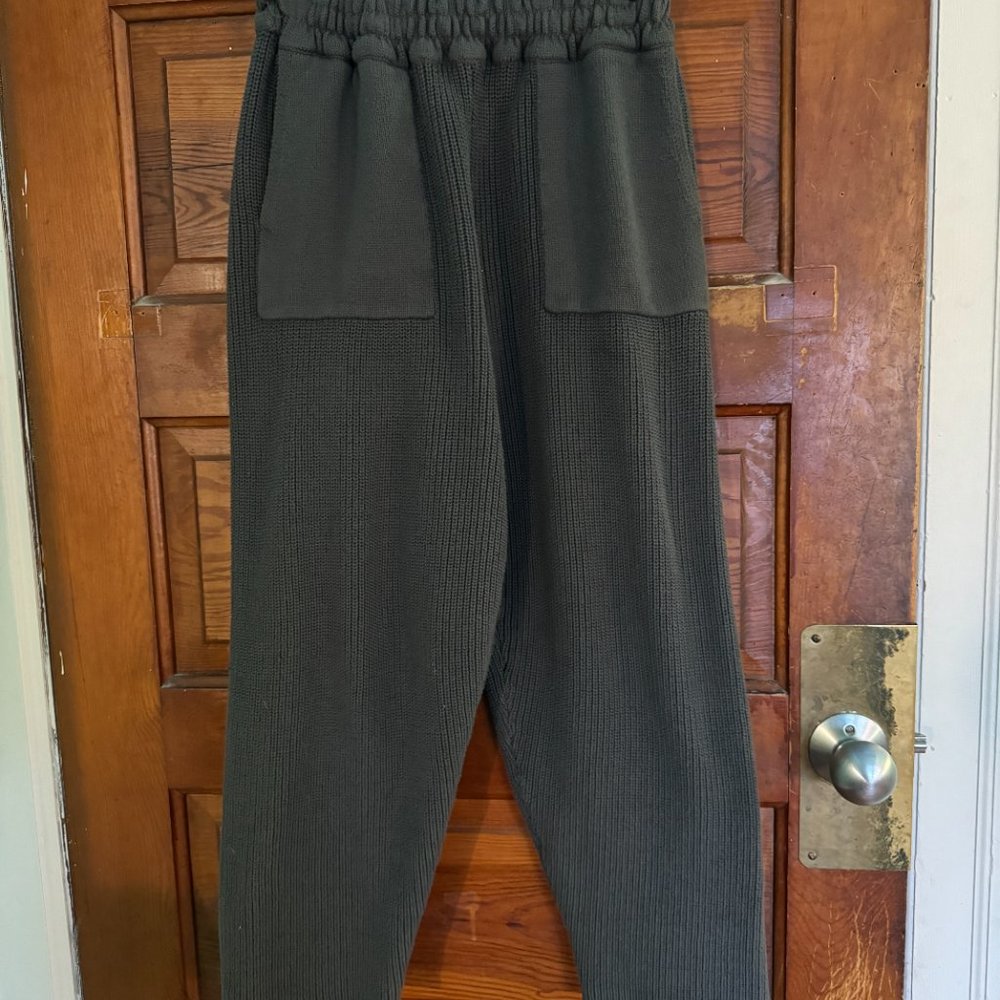 FP Beach Free People Size S Chunky Knit Pull On Lounge pant Pockets